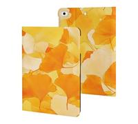 Ginkgo Watercolor Slim Tablet Cases Compatible with iPad Series Without Pencil Holder Protective Cover Compatible with ipad Mini 1/2/3/4/5 (7.9in)