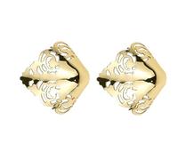 GinMimi 2Pcs High Heel Tip Covers Shoes Tip Protectors High Heel Toe Caps Metal Pointed Protector for Repair Footwear Accessory