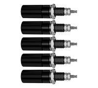 GinMimi 4mm Banana Plugs Jacks Binding Post Terminals with Quick Install Design Easy to Use for Sound Equipment & Instrumentation Metal ABS Terminals