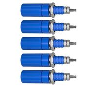 GinMimi 4mm Banana Plugs Jacks Binding Post Terminals with Quick Install Design Easy to Use for Sound Equipment & Instrumentation Metal ABS Terminals