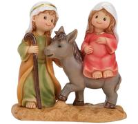 GinMimi Catholic Holy Family Statue Religious Gift,Christmas Home Decors,Collectables Decorative Figurine Renaissances Sculptures Religious Gift