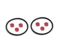 GinMimi Essential Rubber Sealing Circles for Nabs Hubs Adapter Portable Sound Devices and Speakers Accessories Rubber Gasket Kits