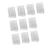 GinMimi Frosted Carry Bag for Rainy Days and Daily Commuting Strong Load Capacity Handbag with Ergonomic Handle Large Capacity Market Shopping Bag