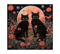 GinMimi Square Table Cloth Altars Tablecloth Board Game Pad Oracles Card Pad Covers Mat Divinations Tablecloth Fortunes Telling Mat Cloth