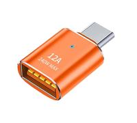 GinMimi Type C to USB 2.0 Male Female Adapter for Fast Speed Data Transfer and Charging for Various Type C Devices