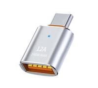 GinMimi Type C to USB 2.0 Male Female Adapter for Fast Speed Data Transfer and Charging for Various Type C Devices