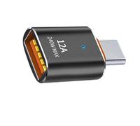 GinMimi Type C to USB 2.0 Male Female Adapter for Fast Speed Data Transfer and Charging for Various Type C Devices