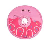 GinMimi Waterproof Soft Cone Licking Adjustable Collar for Kitten and Puppy Post Surgeries Licking Recovery Collar