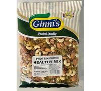 Ginni's Premium Dried Fruit and Nuts Mix 1.2kg, Nuts & Raisins Trail Mix - Suitable for Vegetarian Diets, Healthy Mix (2 x 600g)