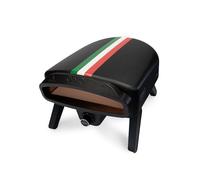 Gino D'Acampo 14" Gas Fired Pizza Oven - Modena with Built-In Thermometer, Pizza Stone, and Stainless Steel Construction