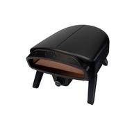 Gino D'Acampo 14" Gas Fired Pizza Oven - Vesuvio with Built-In Thermometer, Pizza Stone, and Stainless Steel Construction