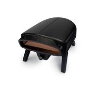 Gino D'Acampo 14" Gas Fired Pizza Oven - Vesuvio with Built-In Thermometer, Pizza Stone, and Stainless Steel Construction