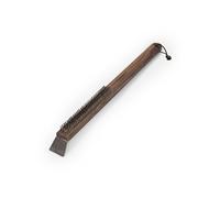 Gino D'Acampo Premium Pizza Stone Wire Brush with Integrated Scraper - Comprehensive Cleaning Solution for Removing Baked-on Residue, Char, and Debris from Pizza Stones, Grills, and Ovens