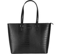 Gino Ferrari Asciano Black Croc Effect 15.6" Laptop Tote Bag & Work Shoulder Bag Gino Ferrari Black
