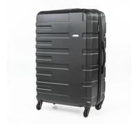 Gino Ferrari Lightweight Hard Shell Wheeled Suitcase Hold Cabin Luggage with Wheels - Large - ABS - Black