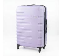 Gino Ferrari Lightweight Hard Shell Wheeled Suitcase Hold Cabin Luggage with Wheels - Large - ABS - Lilac