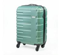 Gino Ferrari Lightweight Hard Shell Wheeled Suitcase Hold Cabin Luggage with Wheels - Small - ABS - Light Green