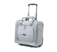 Gino Ferrari Luggage Softside Underseat Suitcases with Wheels - 10kg Under Seat Cabin Soft Shell Sided Suitcase (Grey, Underseat)