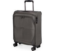 Gino Ferrari Omis Lightweight Suitcase Soft Shell Luggage Small Green