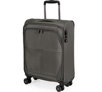 Gino Ferrari Omis Lightweight Suitcase Soft Shell Luggage Small Green