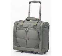 Gino Ferrari Omis Premium 17" Soft Shell Underseat Flight Bag Wheeled Cabin Luggage in Green | Size: Mini Cabin Gino Ferrari Green Mini Cabin