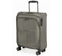 Gino Ferrari Luggage Softside Suitcase with Wheels - Soft Shell Travel Cases | Small Onboard Cabin Approved Suitcases (Green, S)