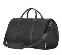 Gino Ferrari Ticino Black 42.8L Garment Duffle Bag & Suit Carrier Weekend Holdall Gino Ferrari Black