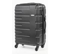 Gino Ferrari Tourer Medium Black 4-Wheel Lightweight Abs Hard Shell Suitcase