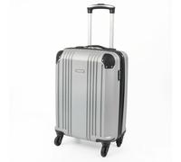 Gino Ferrari Business Travel Hard Shell Suitcase - Lightweight Cabin & Hold Luggage in Grey | Size: Small Gino Ferrari Grey Small