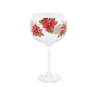 Ginology Red Poinsettia Copa Gin Glas Gin Glass