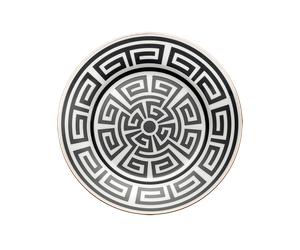 Ginori 1735 Gio Ponti - Dessert Plate 22cm Labyrinth Black Porcelain