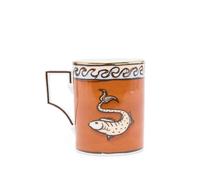 GINORI 1735 Il viaggio di Nettuno porcelain mug - Brown OS