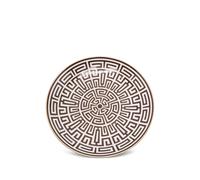 GINORI 1735 Labirinto round plate - Brown OS