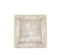 GINORI 1735 Oriente Italiano square plate (24.5cm) - Neutrals OS