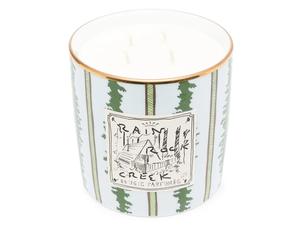 GINORI 1735 Rain Rock Cr our-wick candle - Blue One Size