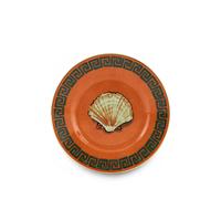 GINORI 1735 x Luke Edward Hall Il Viaggio di Nettuno-motif bread plates set of two - Orange OS