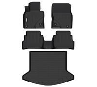 GINOWY®- Floor Mats & Cargo Liner Set for Mazda CX-5 2023 2024丨TPE All Weather Protection Car Mats for Mazda CX5 2023 | Custom for CX 5 Floor Liners | Anti-Slip Trunk Mat