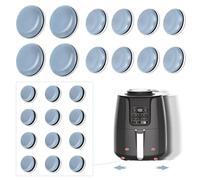 GINOYA Kitchen Appliance Sliders,24pcs Adhesive Sliders for Air Fryer, Bread Machine, Coffee Makers, Blenders, Aid Mixer and Pot