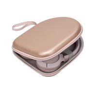 Ginsco Case Compatible with JBL Tune 510BT/520BT/500BT/Junior 320, with Sony WH-CH520/510, Ultra-Slim Hard Shell Waterproof Headphone Case for On Ear Headphones (Rose Gold)