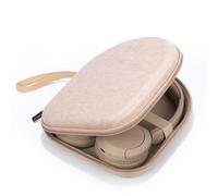 Ginsco Case Compatible with JBL Tune 510BT/520BT/500BT with Sony WH-CH520/510, Ultra-Slim Hard Shell Headphone Case for On Ear Headphones (Beige)