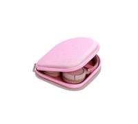 Ginsco Case Compatible with JBL Tune 510BT/520BT/500BT with Sony WH-CH520/510, Ultra-Slim Hard Shell Headphone Case for On Ear Headphones (Light Pink)