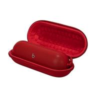 Ginsco Compact Case for Beats Pill - Portable Bluetooth Speaker Exclusive Shockproof Design Hard Shell Carrying Case for Home, Outdoor and Travel (Red)