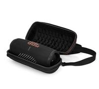 Ginsco Hard Carrying Case for JBL Charge 5/Charge 4 Waterproof Portable Speaker, Travel Case with Adjustable Shoulder Strap and Anti-Slip Handle, Water-Resistant & Shockproof Design Protective Case