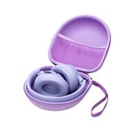 Ginsco Hard Case Compatible with Beats Solo 4/3/Studio Pro/Studio 3 Bluetooth Headphones, with Soundcore/BERIBES/TOZO/KVIDIO/SNOY MDR7506/ATH M30X, Travel Carrying Headphone Case (Purple)