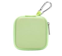 Ginsco Mini-Portable Hard Shell Earbuds Case for Apple EarPods/Samsung Galaxy Wired Earbuds, Headphones USB-C Wired Ear Buds, Travel Case for Earphones Earplugs (1, Green)