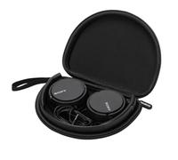 Ginsco Slim Protect Case Compatible with Sony ZX Series Wired On-Ear Headphones, MDR-ZX110 / MDRZX110AP / MDRZX110NC / MDR-ZX310AP, Hard Shell Travel Carrying Headphone Case (Black-R)