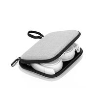 Ginsco Slim Protect Case Compatible with Sony ZX Series Wired On-Ear Headphones, MDR-ZX110/MDRZX110AP/MDRZX110NC/MDR-ZX310AP, Hard Shell Travel Carrying Headphone Case (Grey)
