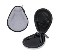 Ginsco Universal Bone Conduction Headphone Case Compatible with SHOKZ New OpenRun Pro 2/Pro 2 Mini/OpenRun/OpenSwim Open-Ear Sport Headphones, Compatible with MRYTKY/BAICLUD/CXK/Ogogrs etc (Gray)
