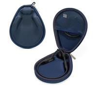 Ginsco Universal Bone Conduction Headphones Case Compatible with SHOKZ New OpenRun Pro 2/Pro 2 Mini/OpenRun/OpenSwim Open-Ear Sport Headphones, Compatible with CXK/BAICLUD/MRYTKY (Blue Navy)