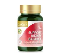 GinSen Support Kidney Balance, Natural Kidney Energy Support & Bladder Maintenance, Added Herbal Extract, B12 and Magnesium for Reduce Tiredness and Fatigue, 150 Capsules, Vegan Approved, Made in UK